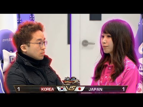 TEKKEN 7 JAPAN VS KOREA TANUKANA VS KNEE