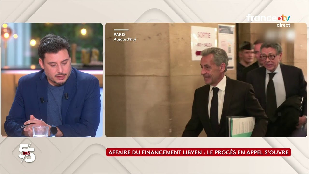 Affaire du financement libyen : le procès en appel s’ouvre - Le 5/5 de Lorrain Sénéchal
