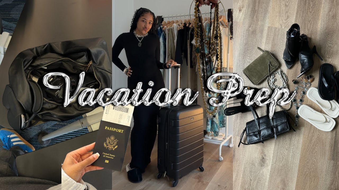 PREP AND PACK WITH ME FOR MY 24TH BIRTHDAY TRIP! VACATION PREP (APPOINTMENTS, SHOPPING, OUTFITS)