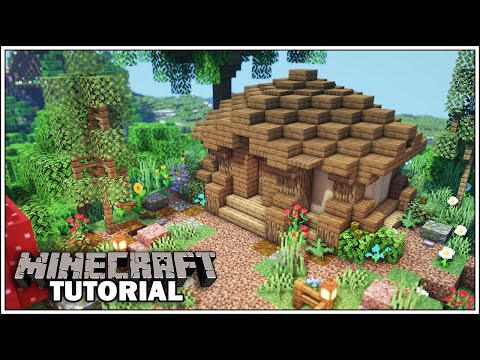 TheMythicalSausage - Minecraft Tutorial: Small Starter Storage Building [How To Build]