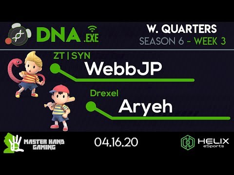 DNA.EXE S6:W3 - Drexel | Aryeh (Ness) Vs. ZT | SYN | WebbJP (Lucas) - W Quarterfinals