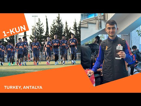 "Andijon-SGS"ning Antaliya shahridagi 1-kun mashg'ulotidan videolavha