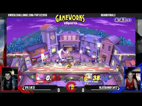 JFK (Yoshi, Marth, Kirby) Vs. HLG | BANG! (Diddy Kong) - Grand Finals