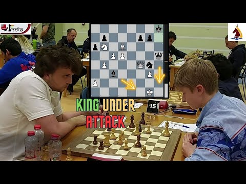 Volodar Murzin vs Hans Niemann | A missed King hunt | Dubai Open 2023