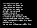 Usher - Thats What Its Made For  LYRICS