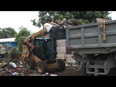 Truckloads of waste cleared in Grazettes
