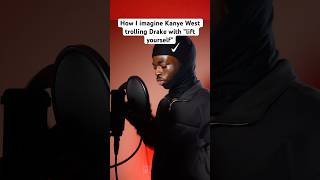 How Kanye West trolled Drake with “lift yourself” #shorts