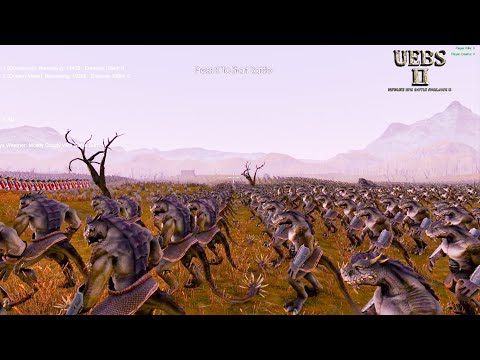 15000 Omnimons VS 19800 Dragon Mans. Ultimate Epic Battle Simulator 2.   UEBS 2