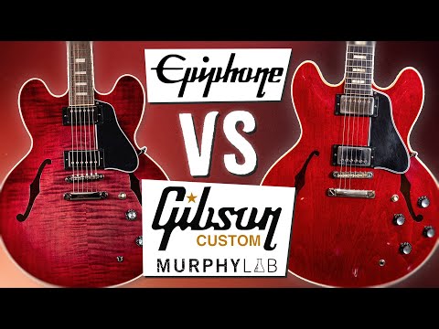 Gibson Murphy Lab VS Epiphone ES-335