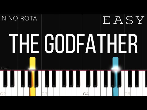 The Godfather Theme | EASY Piano Tutorial