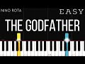 The Godfather Theme | EASY Piano Tutorial