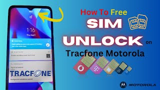 How to Free Sim unlock on Motorola || Moto G pure (xt2163DL) Sim unlock free