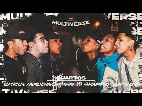 BLACKCODE X ALMENDRADES X PISTAS VS FEAR X FANTASMANO X WONG (CUARTOS) || RAPSODIA MULTIVERSE 2K22
