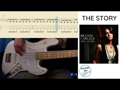 Brandi Carlile: The Story - Bass Cover with Bass Tab