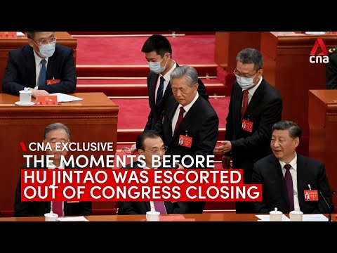 Exclusive: What happened before former Chinese President Hu Jintao was escorted out of Congress?