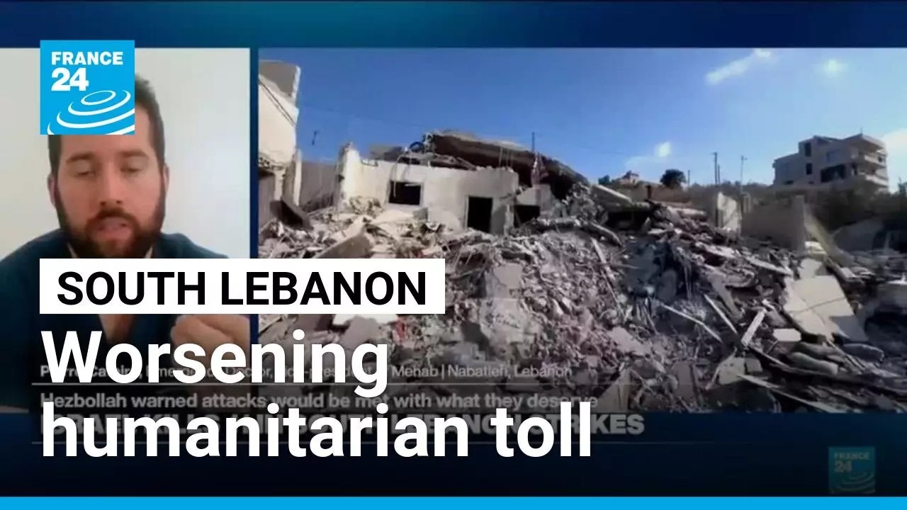 South Lebanon: Doctor describes escalating humanitarian toll • FRANCE 24 English