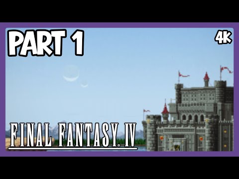 Final Fantasy 4 Pixel Remaster Playthrough No Commentary PC 4K Part 1