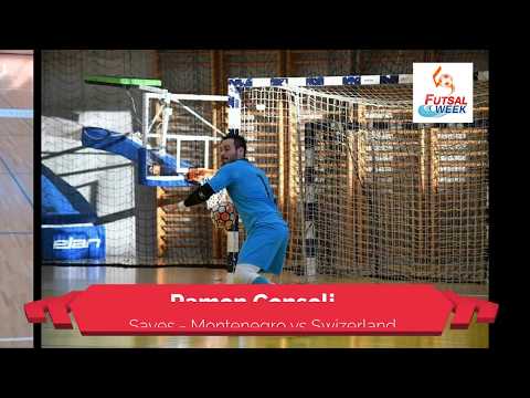 Saves - Ramon Consoli Montenegro vs Svizzera