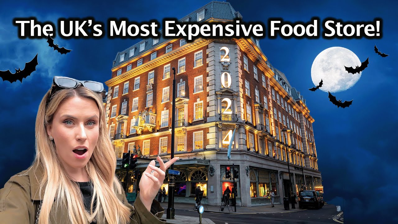 Inside The UK’s MOST EXPENSIVE STORE! Fortnum & Mason London 👻🎃