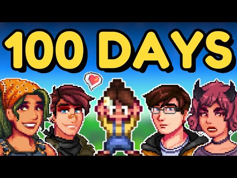 I played over 100 Days of the NEW Sunberry Village Mod for Stardew Valley