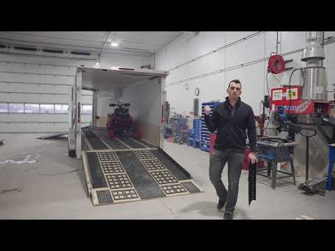 Caliber Products x Bluewater Trailers Snowmobile Trailer Products