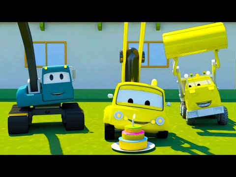 Die Kuchen Maschine - Der Bau Trupp in Car City 🚧 l Lastwagen Bau-Cartoon-Serie für Kinder