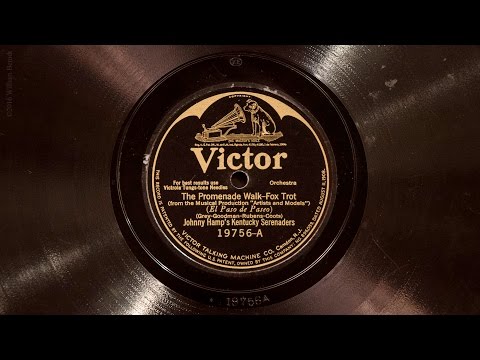 The Promenade Walk • Johnny Hamp's Kentucky Serenaders (Victrola Credenza)