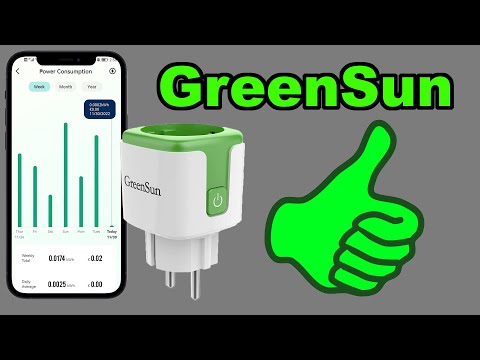 TEST - GreenSun - Smarte Steckdose #greensun