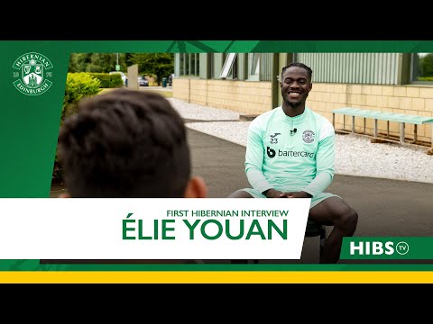 'This Is The Best Place For Me!' - Élie Youan - First Hibs TV Interview