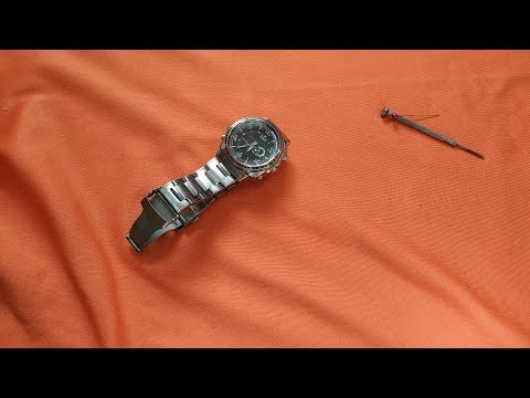 Casio Edifice EFA-121 замена батарейки