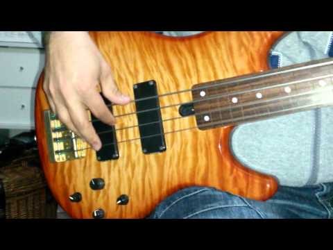 Jaco Pastorius  mood bass technique !15th sec