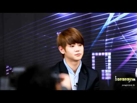 Yoseob @ the press conference of new singing TV program (11.05.16)