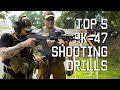 Top-5 AK-47 Drills | Flat Range | Tactical Rifleman