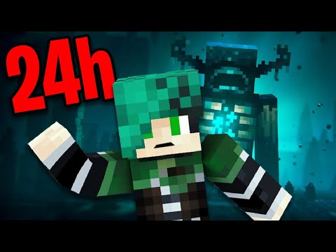 SOPRAVVIVO 24 ORE nel DEEP DARK in MINECRAFT