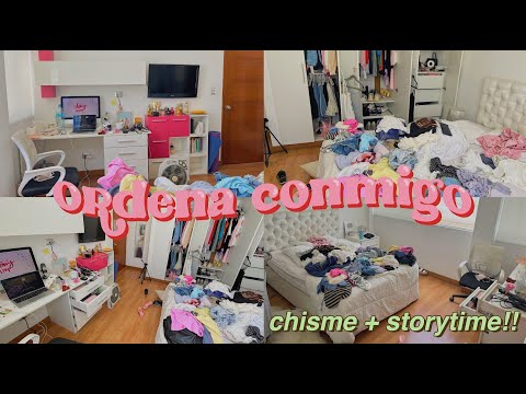 CÓMO LIMPIO Y ORDENO MI CUARTO + CHISME: cómo dejé de tener amigos por 2 años…