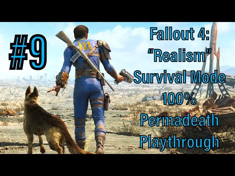 #9 - Fallout 4: "Realism" Survival Mode 100% Permadeath Playthrough - The Federal Ration Stockpile