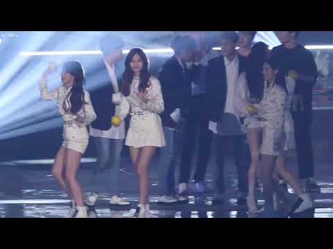 171001 BLACKPINK AND TWICE INTERACTIONS FANCAM @Korean Music Festival
