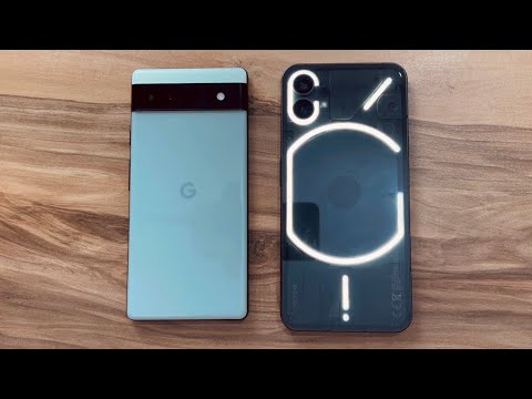 Google Pixel 6a vs Nothing Phone (1)