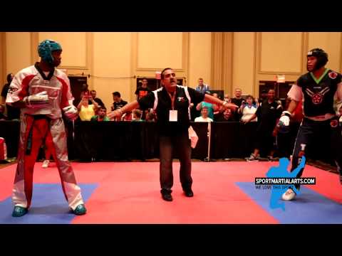 Ryan George v Raymond Daniels - Men's Sparring Semi-Finals - 2014 Battle of Atlanta