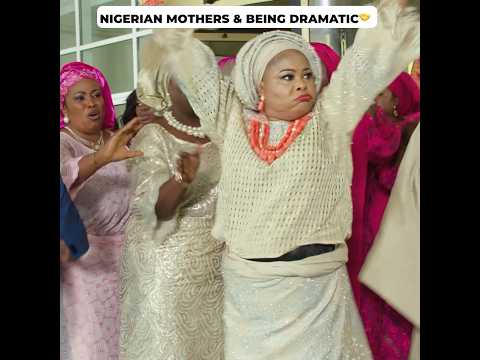 One thing about Nigerian mothers? They will turn every thing into a full-blown dramatic production😭