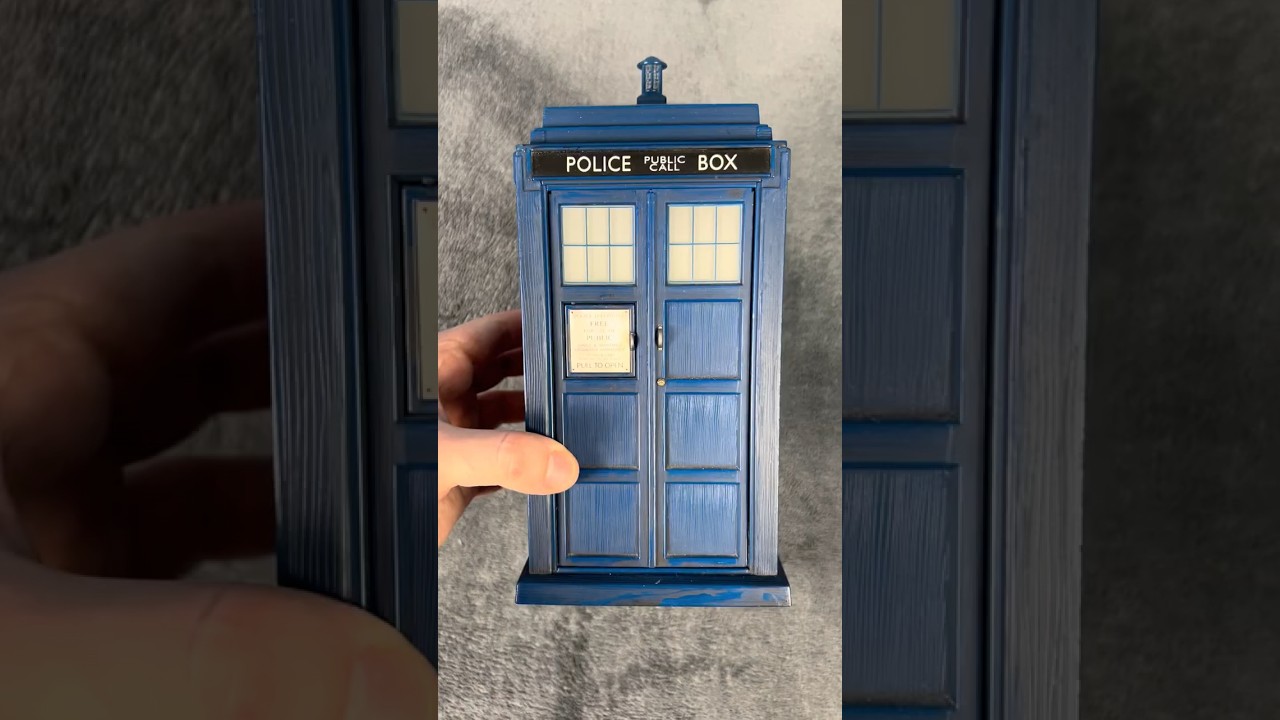 Doctor Who fans 🤝 buying a new TARDIS toy because it’s a slightly different shade of blue #tardis