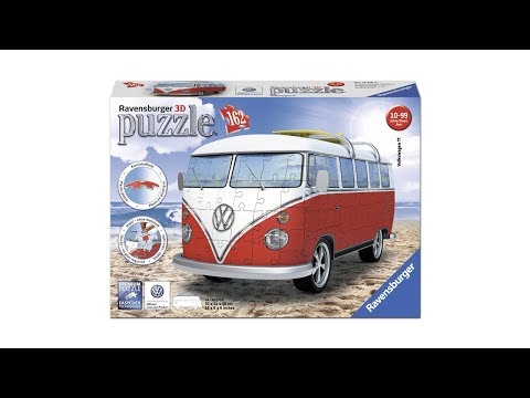 Ravensburger "3D" Dėlionė 162 vnt. - Volkswagen T1 video