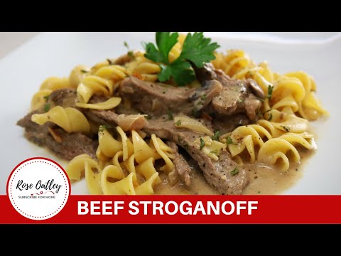 How to make Beef Stroganoff | Beef Stroganoff Recipe | Beef Stroganoff