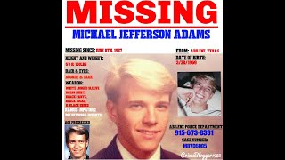 Missing Reward: Michael Jefferson Adams