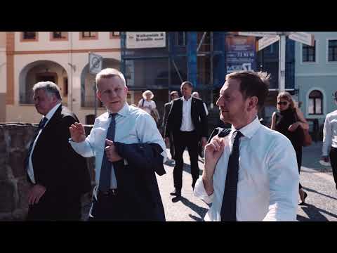 Kretschmer unterwegs für Sachsen – Lausitzreise des Ministerpräsidenten