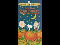 Opening To It S The Great Pumpkin Charlie Brown 1997 VHS 2000 Reprint Reversed