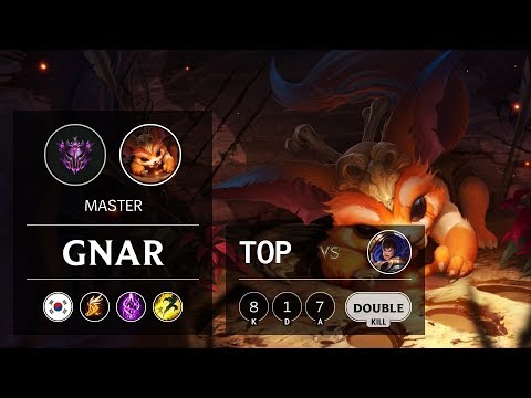 Gnar Top vs Garen - KR Master Patch 9.21
