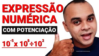 Expresso Numrica Com Potenciao  Matemtica Bsica