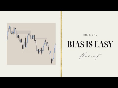 This ICT Concept Makes Daily Bias Easy - IRL & ERL (Full Lecture)