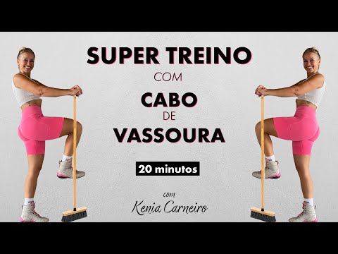 Super Treino com Cabo de Vassoura